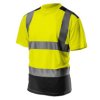 T-shirt ostrzegawczy żółty ciemny dół rozmiar M 81-730-M NEO TOOLS