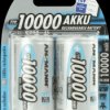 5030642 ANSMANN 2x 10,000 mAh, NiMh, Mono D