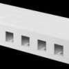 79426 Keystone empty housing 8 port, white