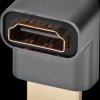 CVTB34902GY HDMI plug to HDMI socket adapter, 270°