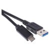 Kabel USB-A do USB-C 3.1, 1m, czarny, EMOS SM7021BL