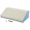 Hammond 1456PG4WHBU Sloped Enclosure 189x356x107mm Aluminium Blue/Beige