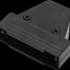 MHTRI-P-25-K D-Sub cap, 25-pin, angled/straight, black, size B