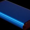 Aluminum enclosure, (L x W x H) 120 x 72 x 19 mm, blue, IP54, 1455B1202BU