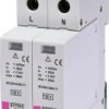 Ogranicznik przepięć typ T2 (C) ETITEC C T2 440/20 2+0 RC do sieci IT 002440410