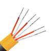 Przewód detektora termometru rezystancyjnego (RTD) RTD dł. 50m 7/0,2mm -10 → +105 °C. PVC 4-żyłowy Ekranowany