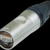 NE8MX6 etherCON CAT6A cable connector, nickel