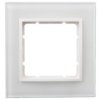 Berker B.7 Ramka pojedyncza szklana śnieżnobiała 10116909