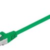 CAT 5e Kabel łączący, F/UTP, Zielony - Długość kabla 0.25 m