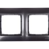 Simon 54 Premium Ramka podwójna antracyt /do karton-gips/ DRK2/48