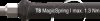 46894 Interchangeable blade, TORX® MagicSpring® T8 x 110 mm