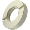 Slotted nut, UNC 3/8-32, H 2.5 mm, outer Ø 13.5 mm, brass, 062.63.009