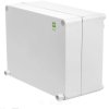 INDUSTRIAL Puszka hermetyczna n/t 220x170x107 z zawiasami IP65 szara 2717-03
