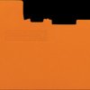 2006-7192 End and intermediate plate, 1-mm thick, orange