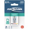 Ansmann 1312-0038 AA Rechargeable NiMH 1600mAh Low Self-Discharge Battery