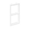 SIMON CONNECT Adapter CIMA na 2 moduły K45 (45x45mm) pionowo czysta biel S62/9 KONTAKT SIMON
