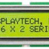Wyświetlacz monochromatyczny LCD, , Alfanumeryczny, podświetlanie LED, Displaytech