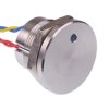 PBAR2AFB000L0B APEM Blue illuminated 5VDC Momentary NO 22mm Piezo Switch Prewired IP68