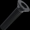 Countersunk head screw, internal hexagon, M4, Ø 8 mm, 12 mm, steel, galvanized, DIN 7991/ISO 10642, 001.19.450