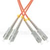 Patchcord światłowodowy MM SC/UPC-SC/UPC, 50/125, dupleks, OM2, 3m