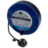 Masterplug MCT1010/4BL 4 Socket Cassette Extension Reel 10m 10A