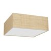 Lampa Sufitowa Marshall White / Rattan 2Xe27 Mlp7484 Milagro