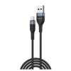 Przyłącze micro USB 2m czarne