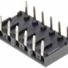 Molex 901481106 Listwa kołkowa, żeńska, do wbudowania, standardowa Molex MOL Power & Signal Sol., piny: 6, 3 A, 1 szt.