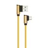 VT-5361 przewód data 1M MICRO USB złoty 8637 V-TAC
