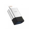 ADAPTER USB LIGHTNING SREBRNY OTG NB186