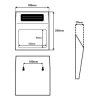 Uchwyt / półka na aparat / kamerę / naświetlacz All-In-One NanoRS, YouTube, VESA 100x100, RS464