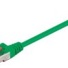 Cat 6 Kabel Łączący, S/Ftp (Pimf), Zielony - Długość Kabla 2 M