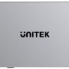 Przełącznik KVM Unitek USB-C 10Gbps z HDMI i transferem plików między systemami