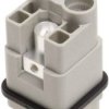HARTING 09120022651 Wstawka pinowa męska Han Q2/0-M, seria Han® Q, 2+PE, 1 szt.