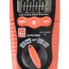 Multimetr przenośny True RMS: Nie Prąd przemienny, napięcie przemienne, pojemność, prąd stały, napięcie stałe,