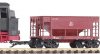 Zestaw startowy BR 80 z 2 wagonami towarowymi G PI