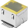 Socket, RJ45, 8 pole, solder connection, 2514600000