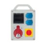 Rozdzielnica Przenośna R-Box 240R 4S 1X32a/5P 2X250v, Wył. L/P, Puste Okno...