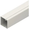 Electrical installation duct, (L x W x H) 2000 x 62 x 40 mm, PVC, white, HKL4060.6, 1 piece with 2 meters