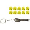 Blocker kit, yellow, for RJ45 socket, BS08-01032, package with 11 pieces