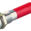Signal light, 12 V (AC), 12 V (DC), red, 1.2 cd, Mounting Ø 8 mm, LED number: 1, 19090250