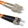 Qoltec Patchcord światłowodowy SC/UPC - ST/UPC Multimode 50/125 OM2 Duplex 3m