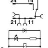 Moduł przekaźnikowy Phoenix Contact RIF-1-RPT-LDP-24DC/1X21MS 10 szt.