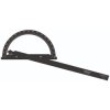 Protractor, 0 - 180°, 120 mm