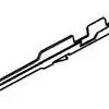 Pin contact, 0.12-0.4 mm², AWG 26-22, crimp connection, 102107-2