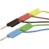 VOLTCRAFT MS 4250S Test lead kit Banana jack 4 mm.00 m Red Black Blue G