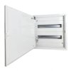 Rozdzielnica natynkowa metalowa 2x18 modułów IP30 (400V AC) 455x436x130mm drzwi pełne Doktorvolt