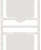 PA device marker, (L x W) 85 x 54 mm, white, 10 pcs, 1138400000