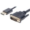 Kabel Displayport Na Dvi-D 24+1 1080P*60Hz 3M M/M Manhattan