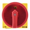 Uchwyt obrotowy zamknięcie zamknięcia do Wyłącznik odłączania P1, wyłącznik odłączania P3 80mm kolor Czerwony IP65 Eaton